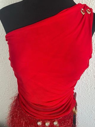 Disfraz - Reina de Corazones - Rojo - Talla M
