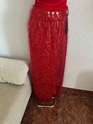Disfraz - Reina de Corazones - Rojo - Talla M