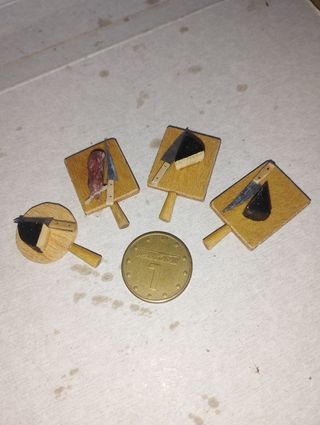 Miniaturas de quesos y embutidos 