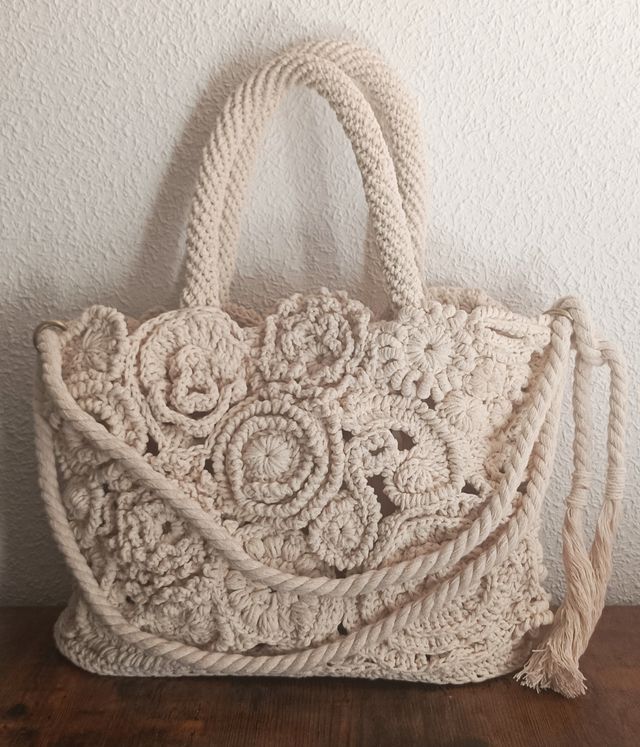 Bolso crochet hecho a mano - Handmade