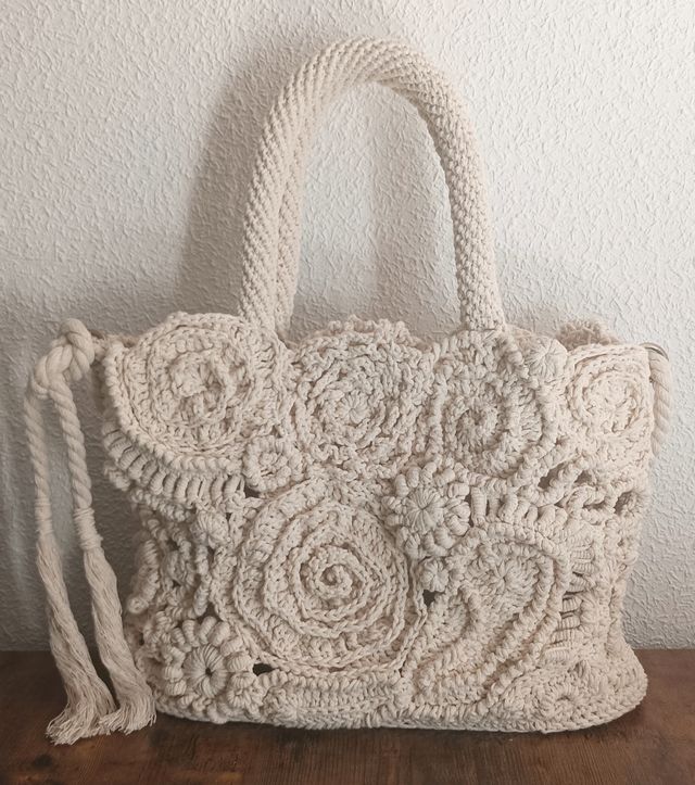 Bolso crochet hecho a mano - Handmade