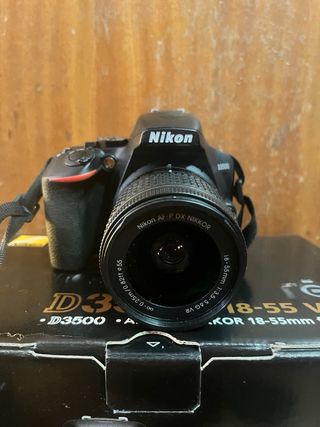 Nikon D3500 18-55 VR Kit - Cámara Réflex