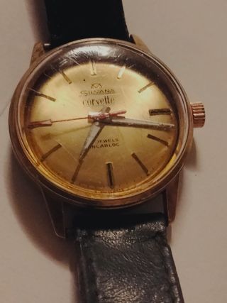 Reloj Silvana Corvette antiguo UNICO