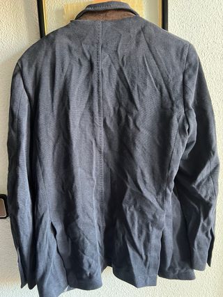 Blazer Massimo Dutti azul marino