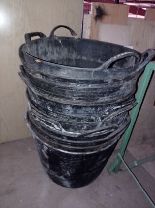 Cubos plástico resistentes