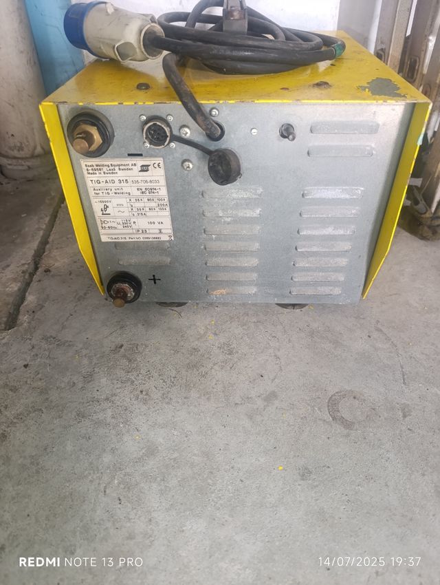 Cabezal ESAB TigAid 315