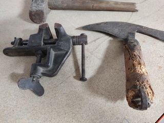 Herramientas antiguas, lote.