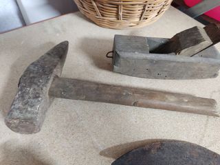 Herramientas antiguas, lote.