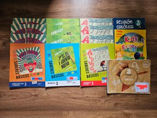 Libros 3° Primaria Colegio Arias Montano Badajoz