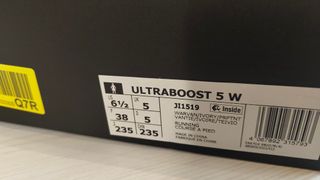 Zapatillas Adidas Ultraboost 5 Talla 38 Nuevas