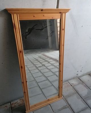 Specchio Legno Marrone