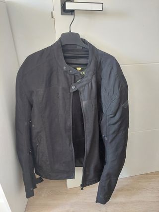 Chaqueta moto verano negra IXON