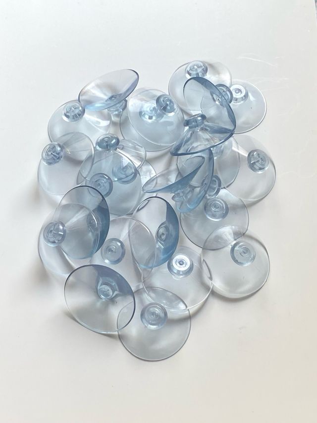 20 ventose trasparenti