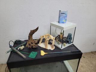 2 Acuarios + Accesorios