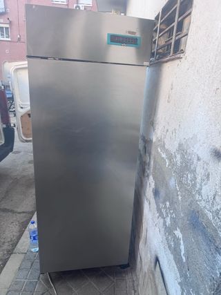 Congelador acero inoxidable