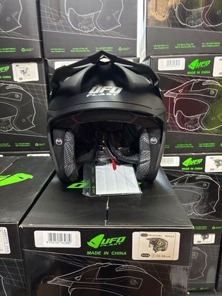 Casco moto XL trial jet ufo