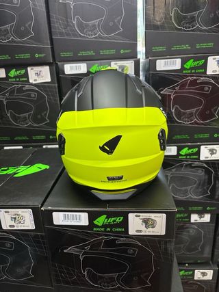 Casco moto XL trial jet ufo