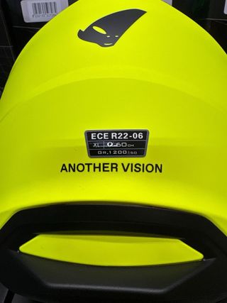 Casco moto XL trial jet ufo