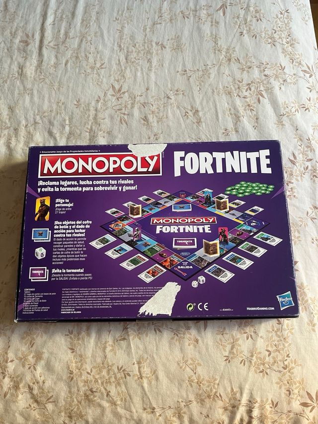 Monopoly Fortnite juego de mesa