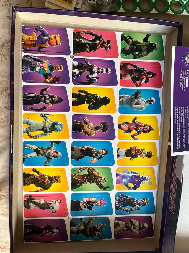 Monopoly Fortnite juego de mesa