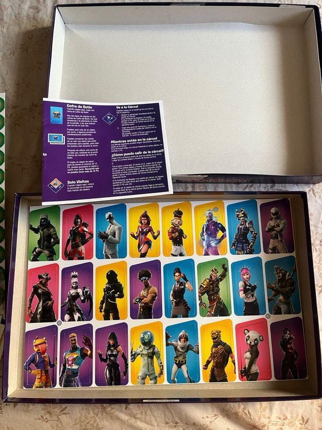 Monopoly Fortnite juego de mesa