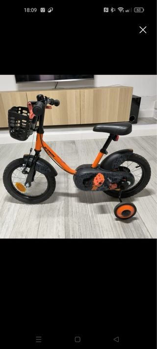 Bicicleta B'Twin 14" Niño/a