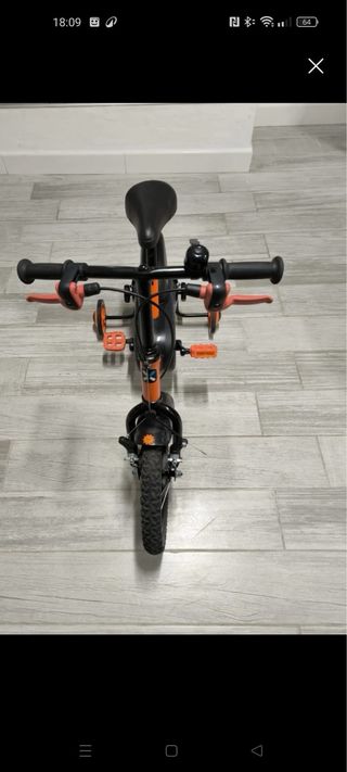 Bicicleta B'Twin 14" Niño/a