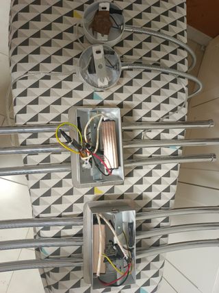 Luces 4 lámparas LED: Comedor & mesita