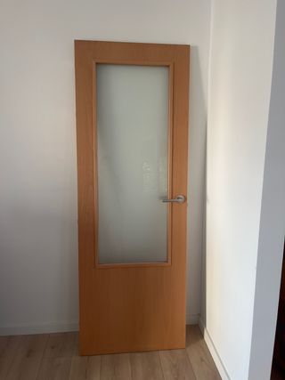Puerta interior cristal 80x200cm