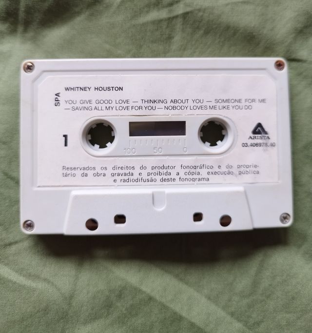 Whitney Houston - Cassette - 1° album