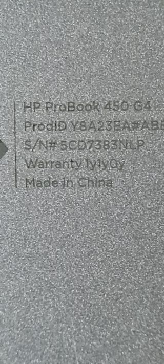 HP ProBook 450 G4 - Portátil Plata