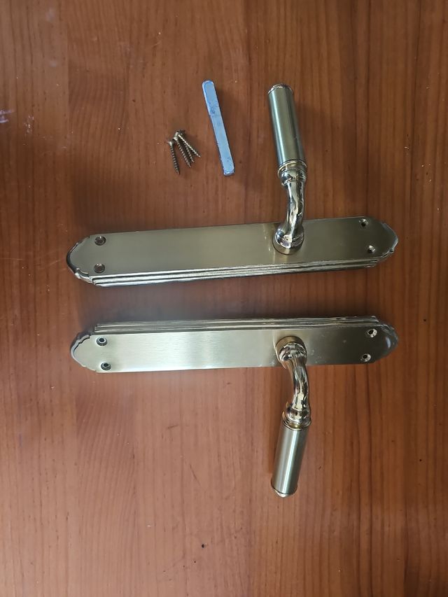 6 set di maniglie per porte - Oro