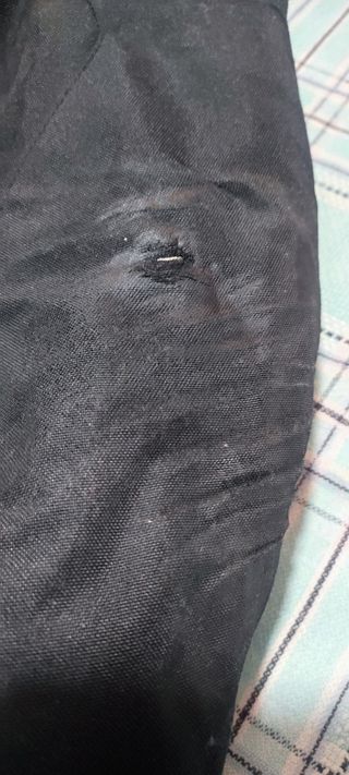 Cazadora moto Bering negra, talla M.