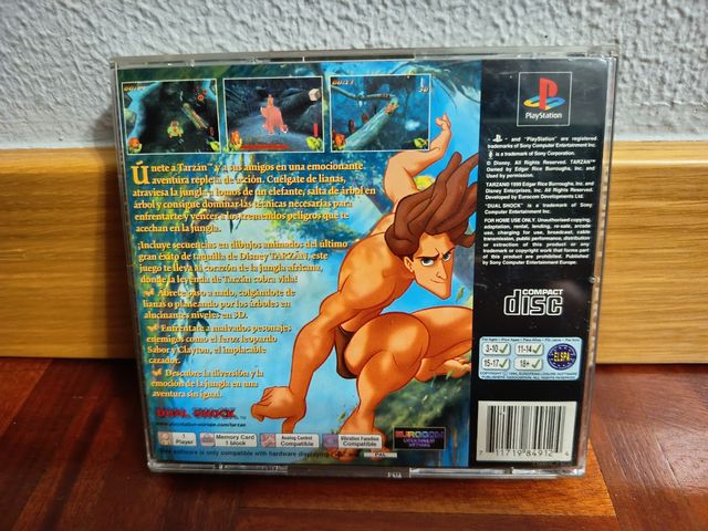 Tarzan PS1 (PlayStation) Completo SPAGNOLO
