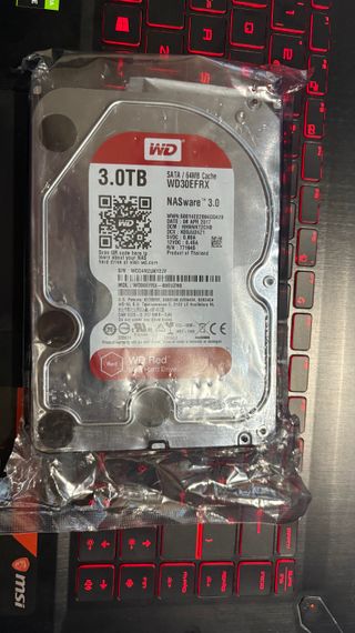 Disco Duro WD Red 3TB - NUEVO