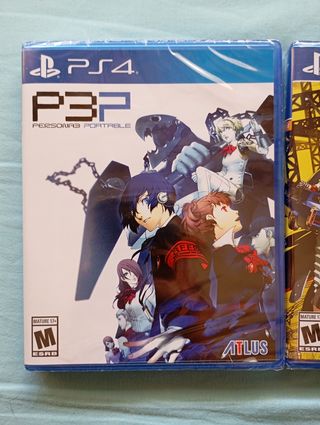 Pack persona 3 y persona 4 ps4 