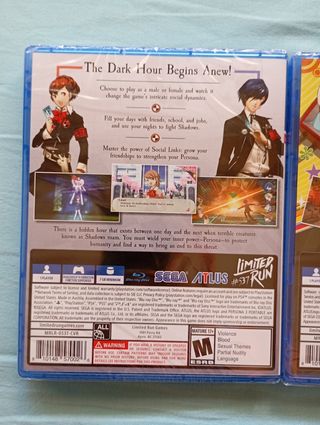Pack persona 3 y persona 4 ps4 