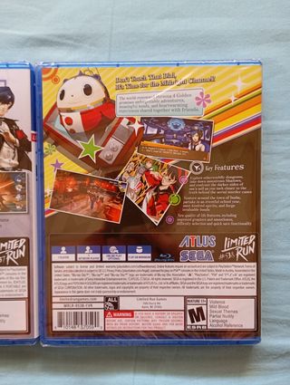Pack persona 3 y persona 4 ps4 