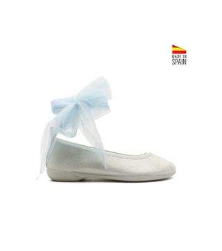 Bailarinas niña perla celeste talla 35