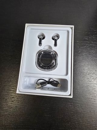 Earphones Transparente Udoku UDK-U207 Fones Ouvido