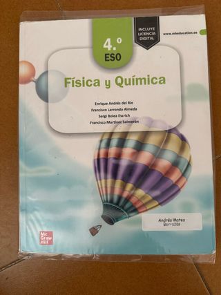 Física y Química 4.º ESO