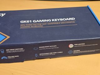 Teclado Geeky GK61: 60% mecánico