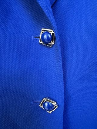 Chaqueta Punto Roma azul - talla 50