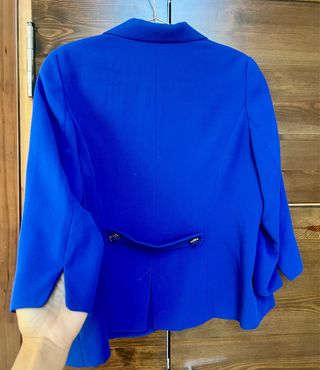 Chaqueta Punto Roma azul - talla 50