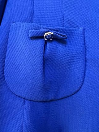 Chaqueta Punto Roma azul - talla 50