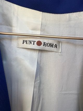 Chaqueta Punto Roma azul - talla 50