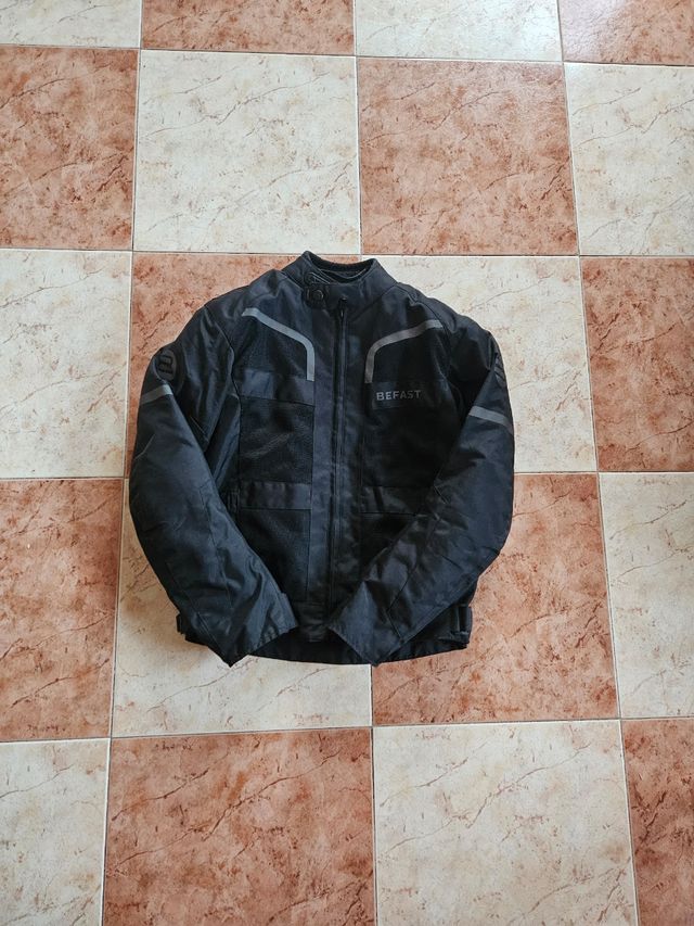 Chaqueta moto Befast negra