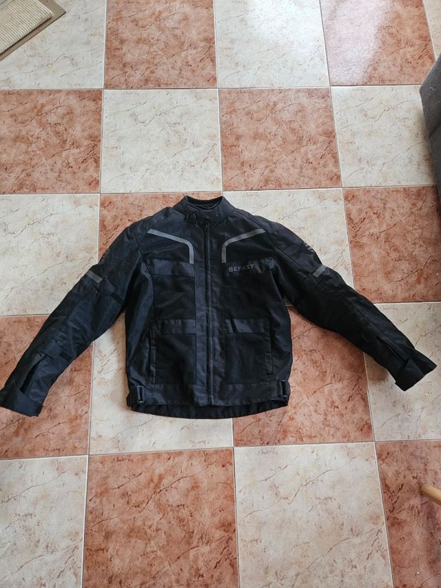 Chaqueta moto Befast negra