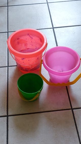 3 Secchielli Gioco Spiaggia