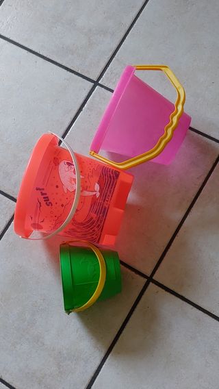3 Secchielli Gioco Spiaggia